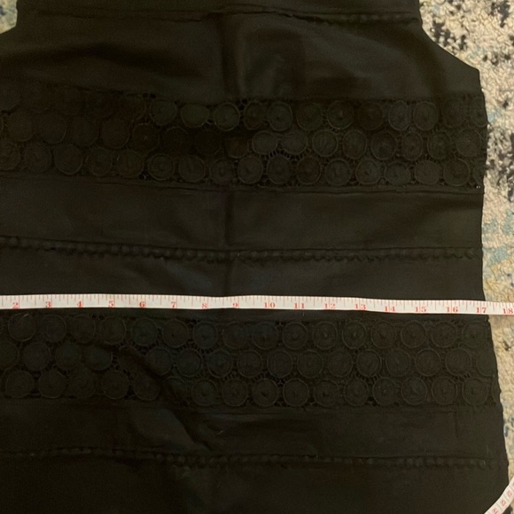 NWOT Talbots Black Linen Cotton Sleeveless Shift Dress - Picture 10 of 11